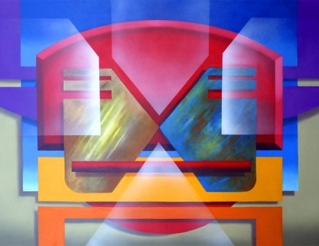 Dios salve a América - Acrílico sobre lienzo