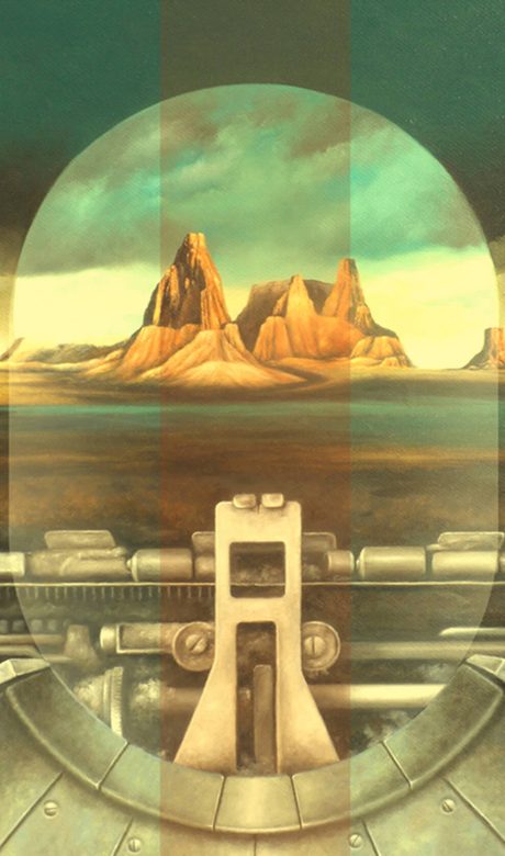 Territorio 13 - Óleo sobre chapadur